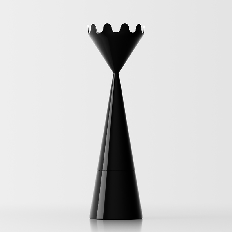 Scacco Matto Nero Lucido 1