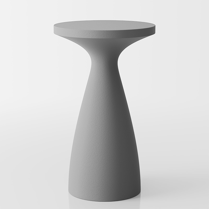 Drink moderno tavolo alto - tavolo da bistrot - grigio 4