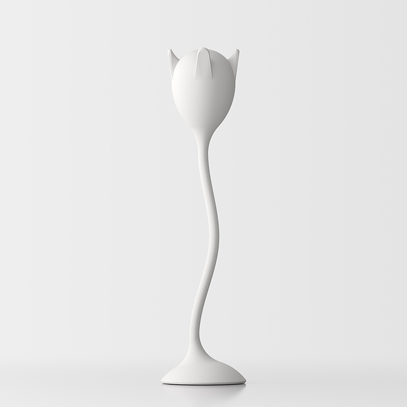 Tulipan free-standing coat stand - white 1