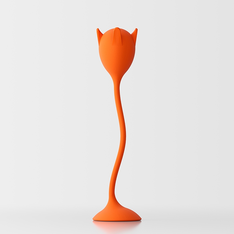 Tulipan free-standing coat stand - orange 4