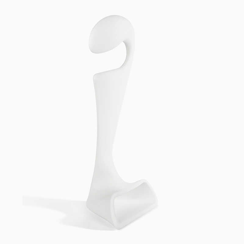 Pisolo bedroom clothes stand - white 2