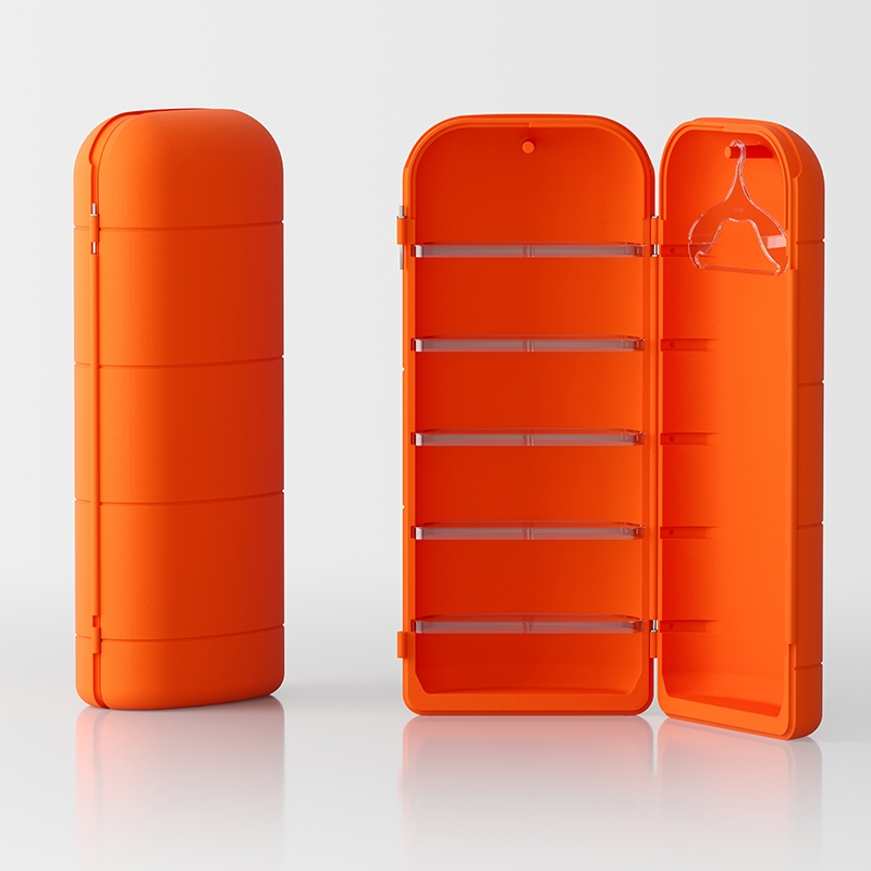 Todo coffre-armoire by Servetto - orange 4