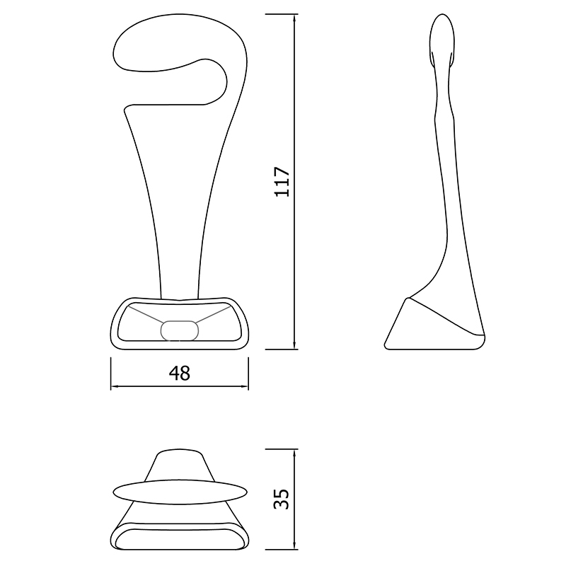 Pisolo Silber metalliziert 3