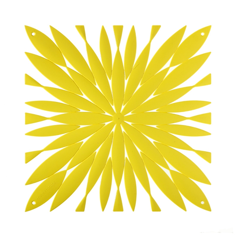 VedoNonVedo Daisy decorative element for furnishing and dividing rooms - yellow 1