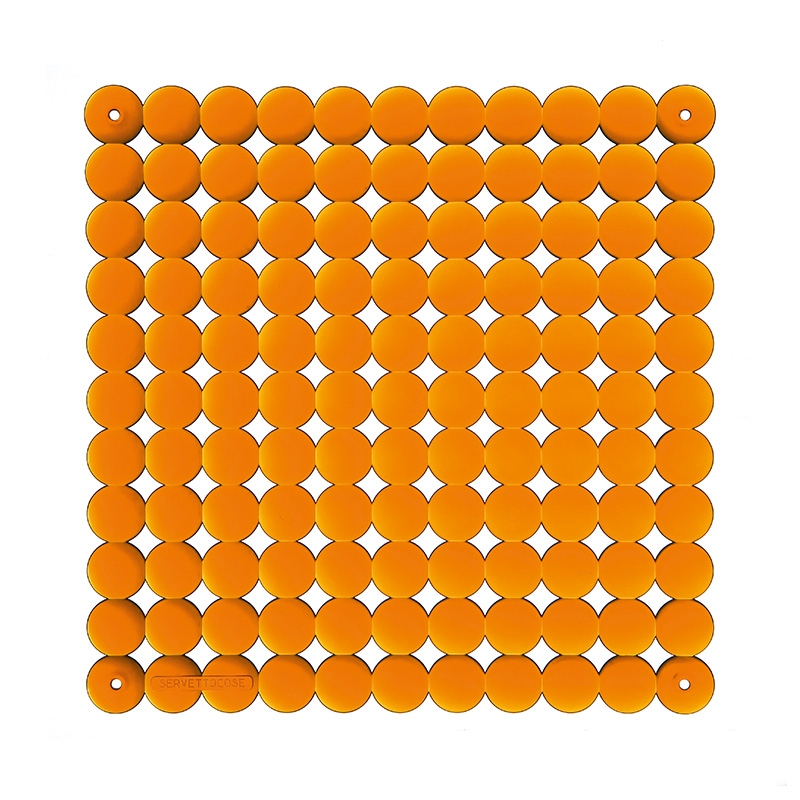VedoNonVedo Timesquare élément décoratif pour meubler et diviser les espaces - orange transparent 8