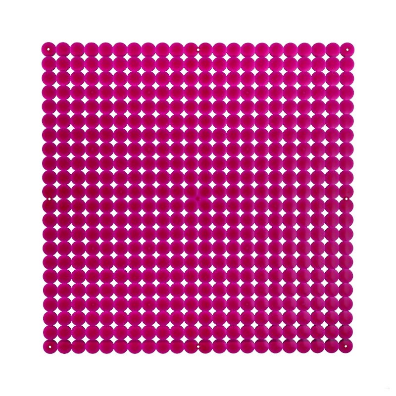 VedoNonVedo Timesquare élément décoratif pour meubler et diviser les espaces - fuchsia transparent 1