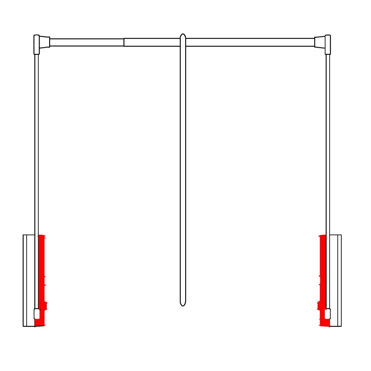 Paire de couvercles - plomb 1