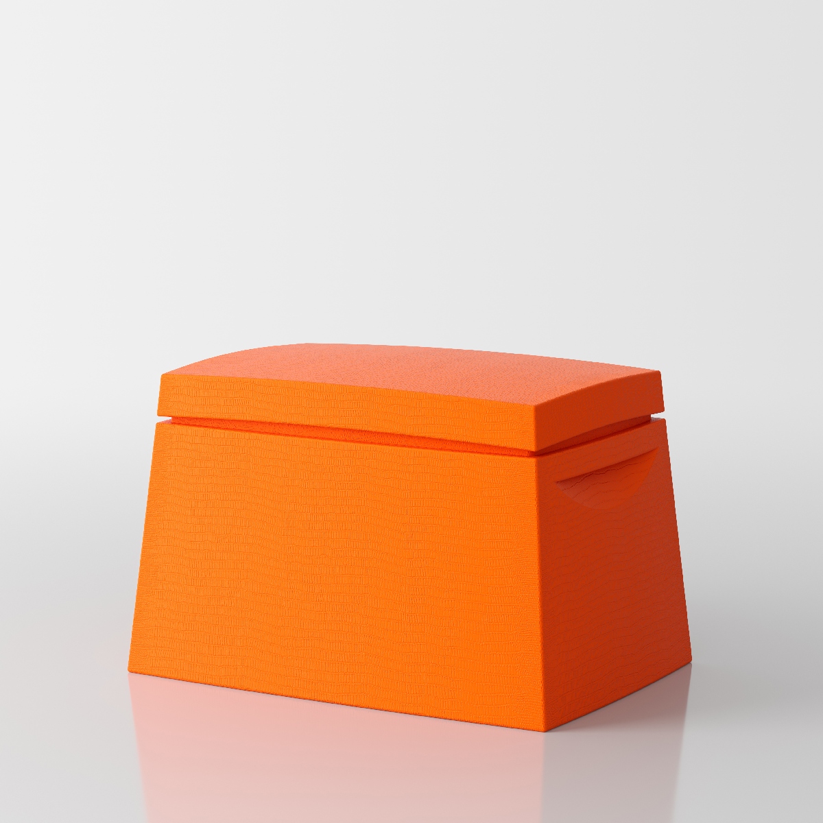 Big Box Multi-purpose trunk by Servetto - orange 1
