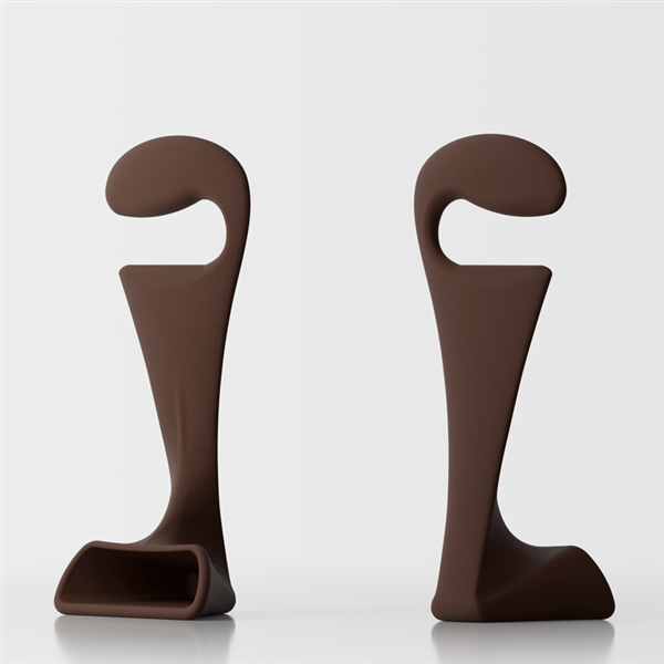 Pisolo bedroom clothes stand - brown