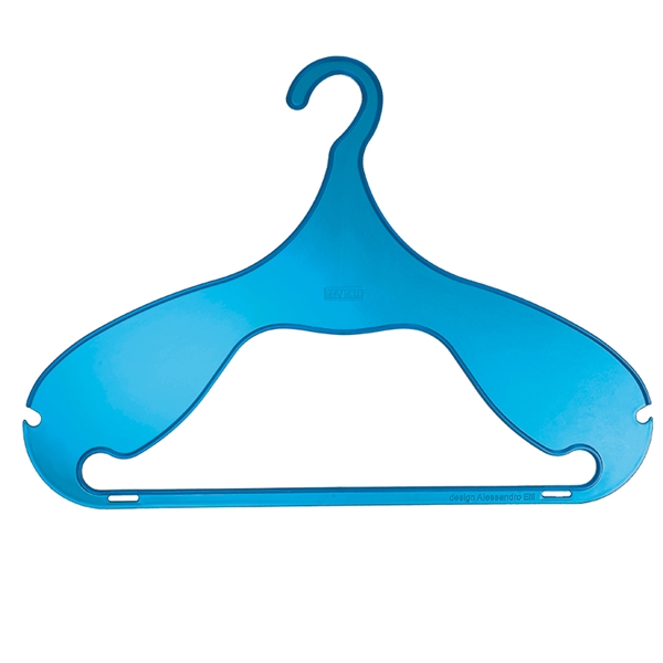 Dina Clothes hanger - transparent light blue