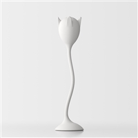 Tulipan free-standing coat stand - white 1