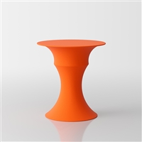 Olimpo  designer coffee table by Servetto - orange 1