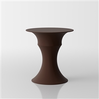 Olimpo tavolino componibile design by Servetto - marrone 1