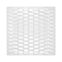 VedoNonVedo Diamante decorative element for furnishing and dividing rooms - transparent 1