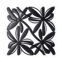 VedoNonVedo Positano decorative element for furnishing and dividing rooms - black 1