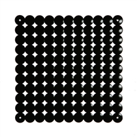 VedoNonVedo Timesquare decorative element for furnishing and dividing rooms - black 1