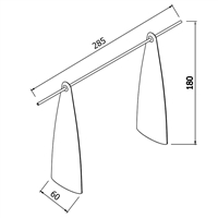 Atelier Porte-manteaux sur pied - Blanc 2