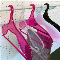 Dina Clothes hanger - transparent fuchsia 2