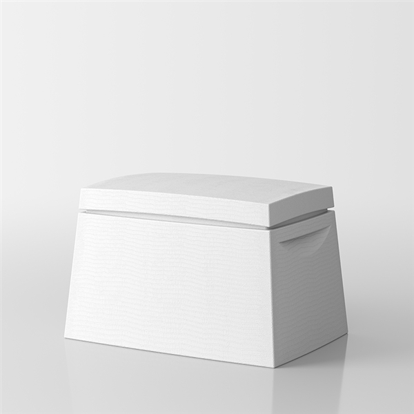 Big Box Multi-purpose trunk by Servetto - white