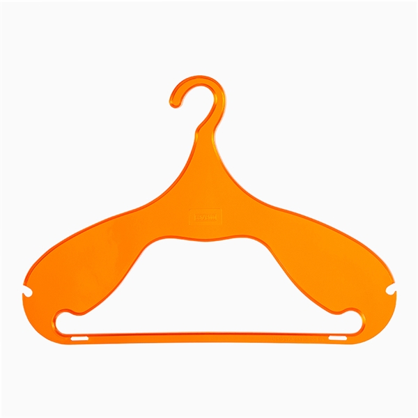 Dina Clothes hanger - transparent orange