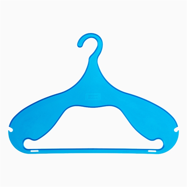 Dina Clothes hanger - transparent light blue