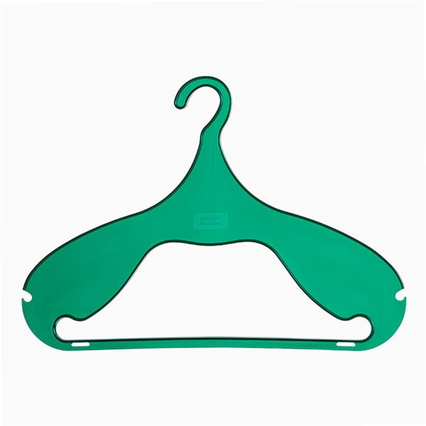 Dina Clothes hanger - transparent green