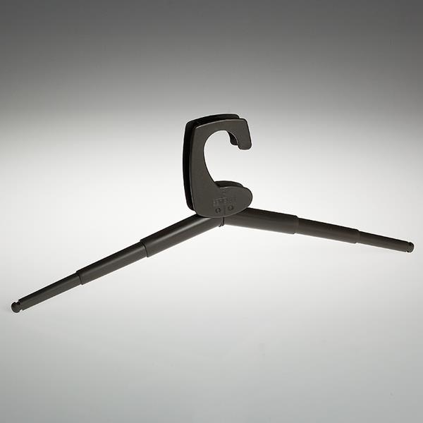 Hanger Pocket-sized clothes hanger brown