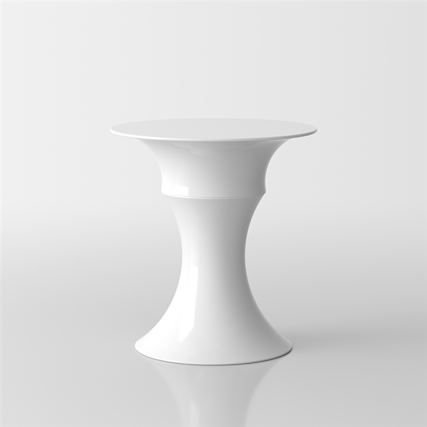 Olimpo white glossy lacquer