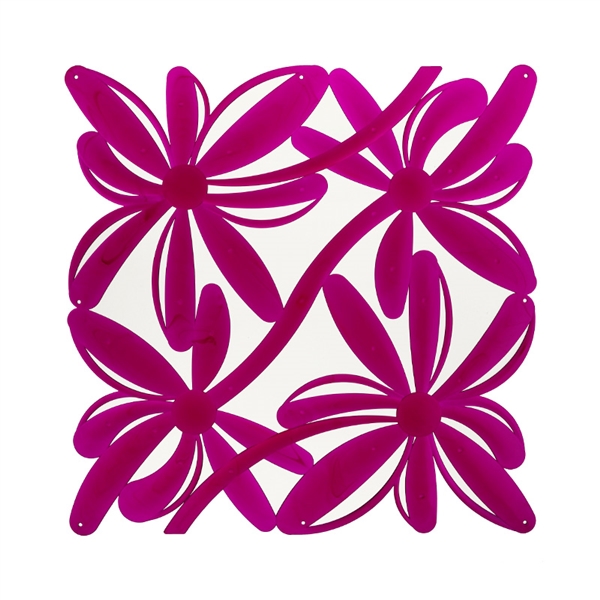 VedoNonVedo Positano decorative element for furnishing and dividing rooms - transparent fuchsia