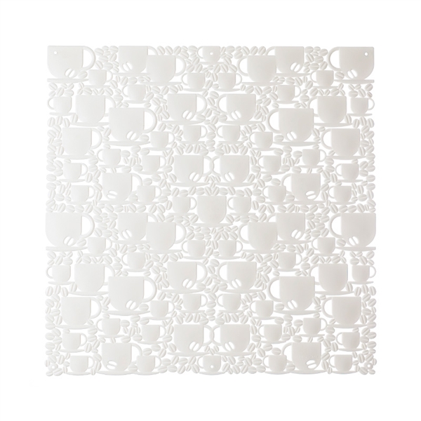 VedoNonVedo O'Caffè decorative element for furnishing and dividing rooms - white