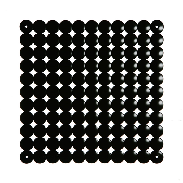 VedoNonVedo Timesquare decorative element for furnishing and dividing rooms - black