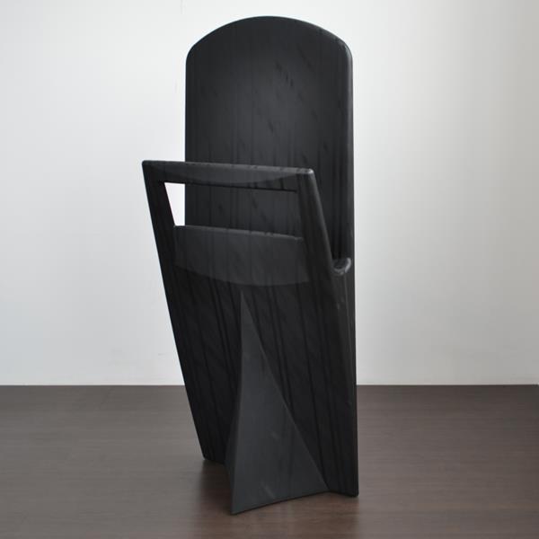 Eccopanta rayé Valet de chambre - noir