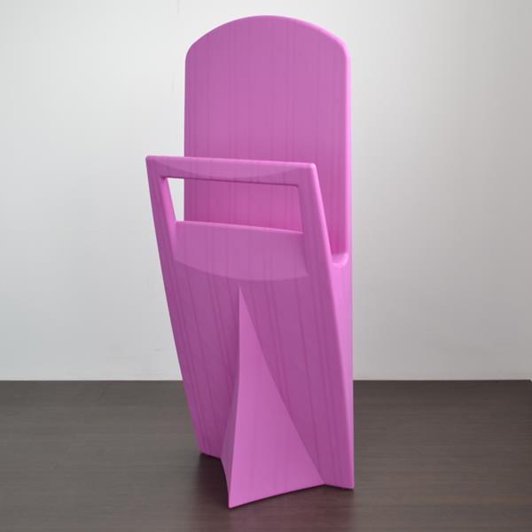 Eccopanta Schlafzimmer-Kleiderständer mit Nadelstreif-Optik  - fuchsia