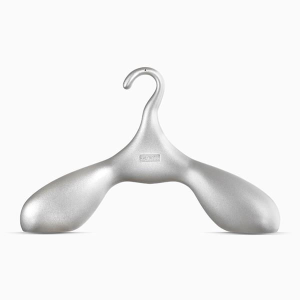 Dino Clothes hanger - aluminum gray