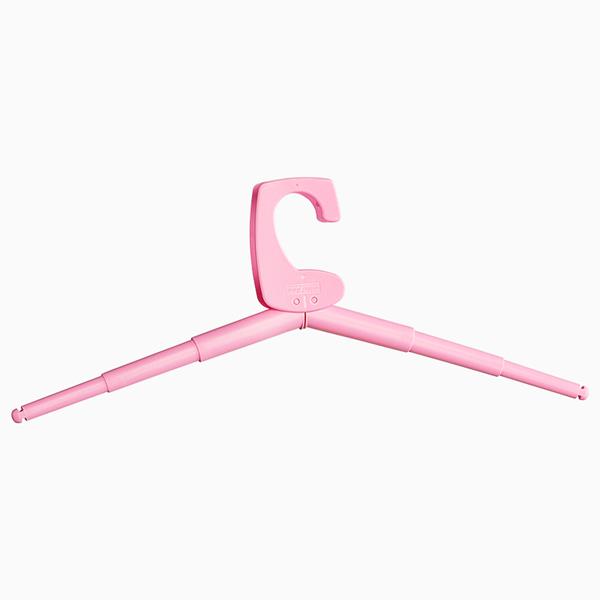 Hanger Reise-Kleiderbügel rosa