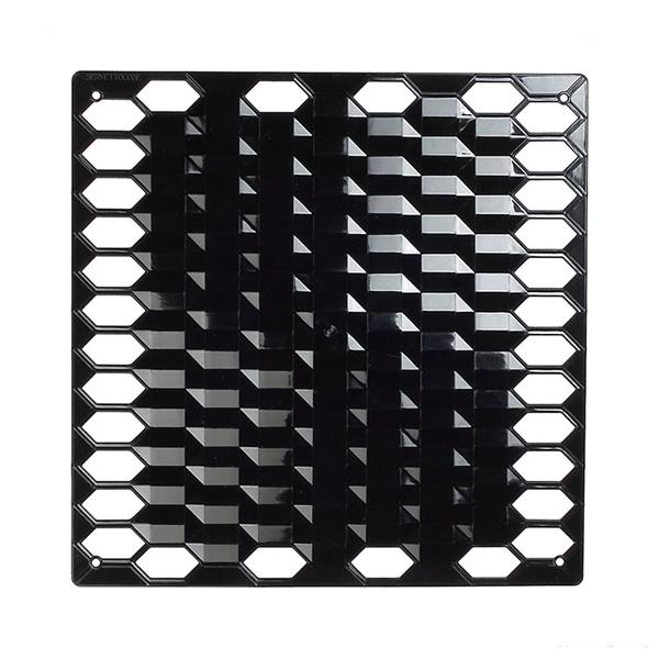 VedoNonVedo Diamante decorative element for furnishing and dividing rooms - black