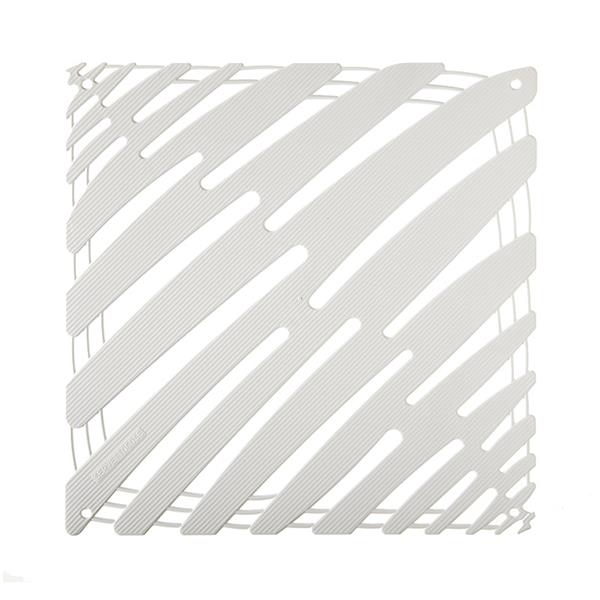 VedoNonVedo Tratto élément décoratif pour meubler et diviser les espaces - Blanc