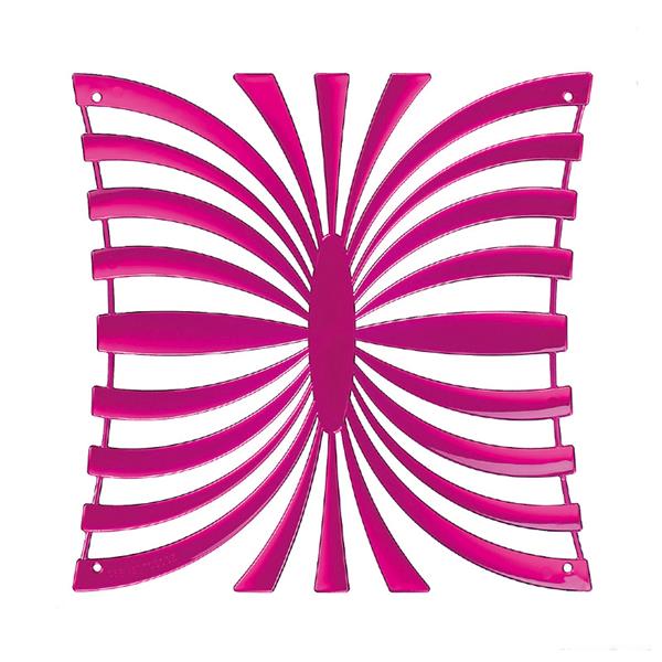 VedoNonVedo Mariposa decorative element for furnishing and dividing rooms - transparent fuchsia