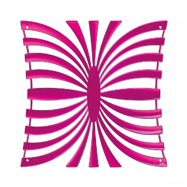 VedoNonVedo Mariposa decorative element for furnishing and dividing rooms - transparent fuchsia