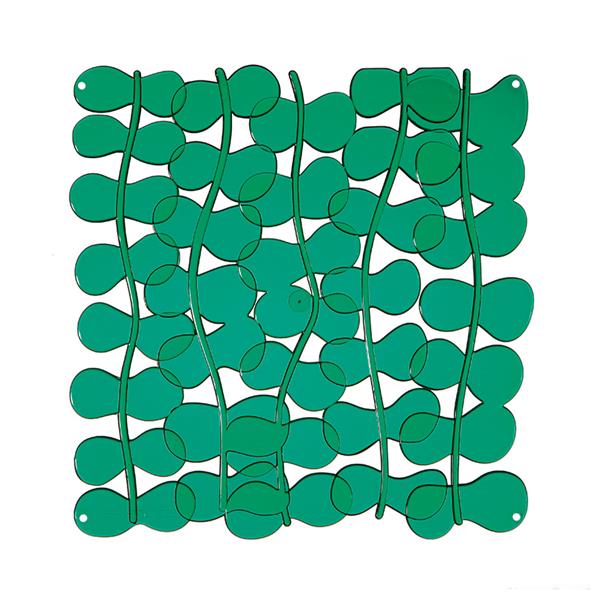 VedoNonVedo Eli decorative element for furnishing and dividing rooms - transparent green