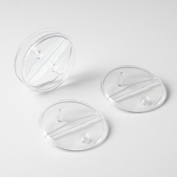 VedoNonVedo fastening system - 10 pairs of round screwless fasteners