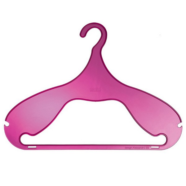 Dina  Kleiderbügel - fuchsia transparent