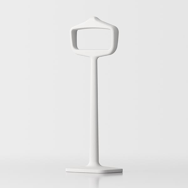 Bobo bedroom coat stand - bianco