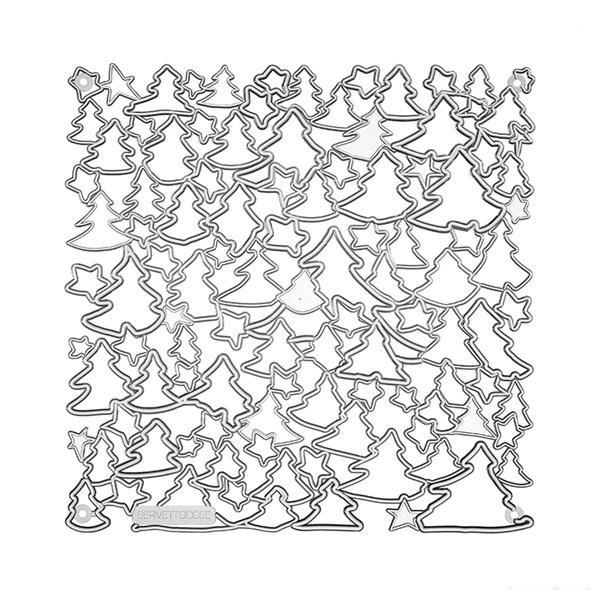 VedoNonVedo Nevicata decorative element for furnishing and dividing rooms - transparent